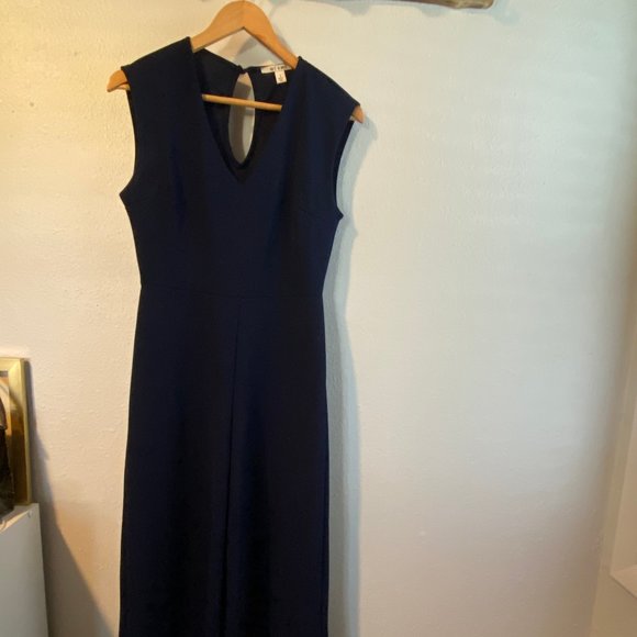 Chic Wide Leg Navy Jumpsuit from Francesca's - Picture 3 of 5